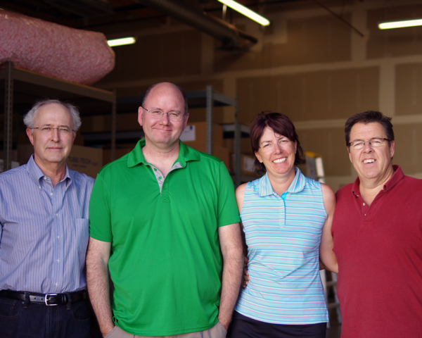 Lone Mountain Audio Team – (L to R) Richard Bowman, Todd Peterson, Janis and Brad Lunde